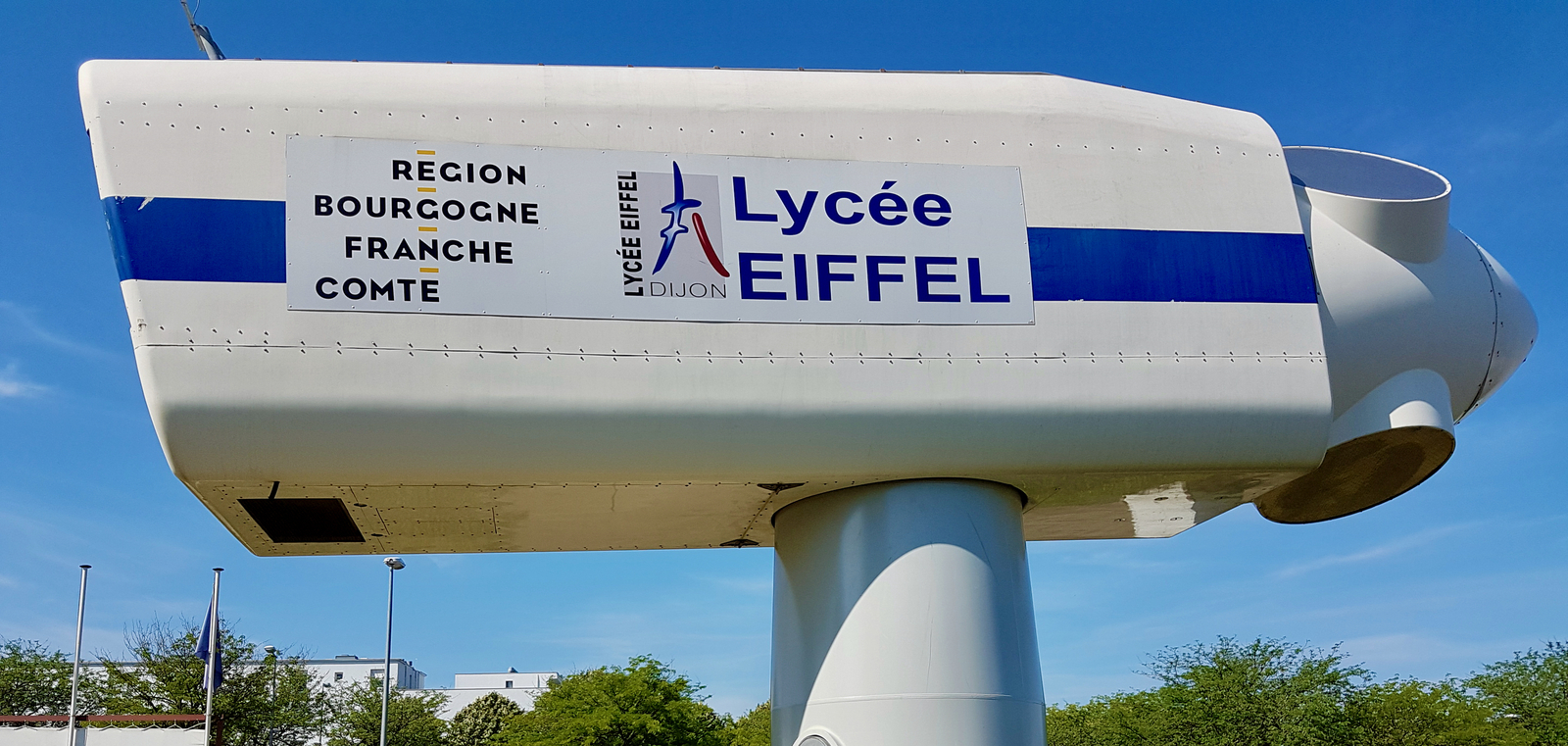 Wind Turbine Generator for Training at Lycée Gustav Eiffel in Dijon