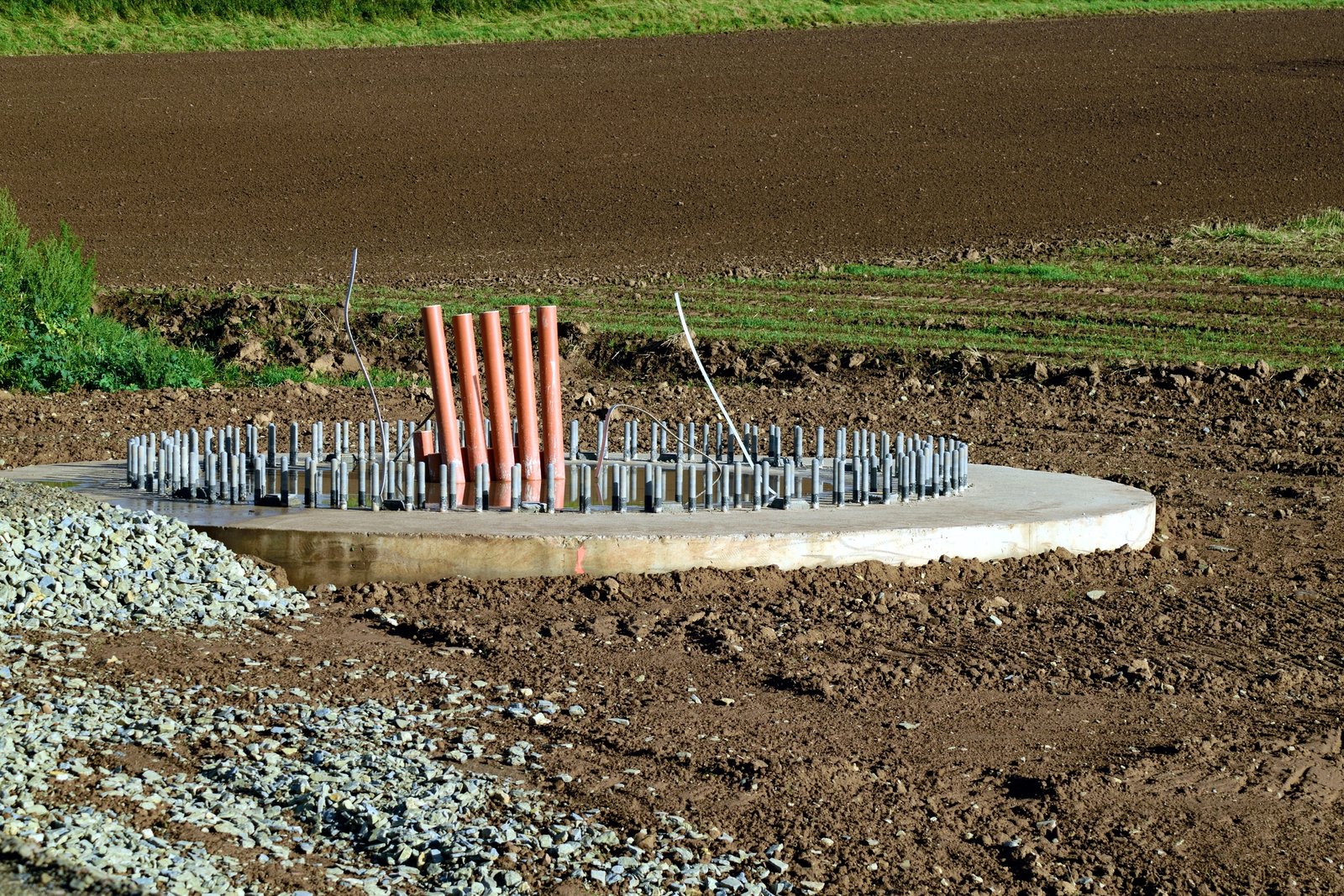 Installation of wind turbine generator foundation