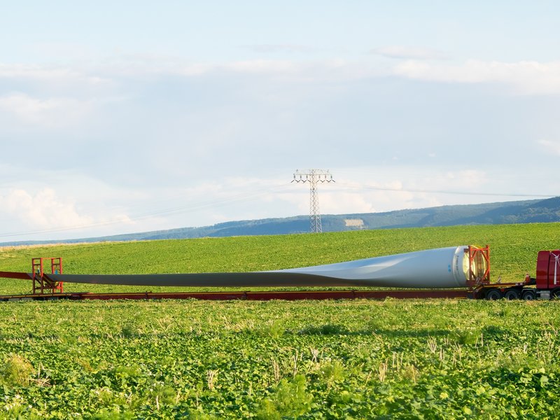 rotor blad transport